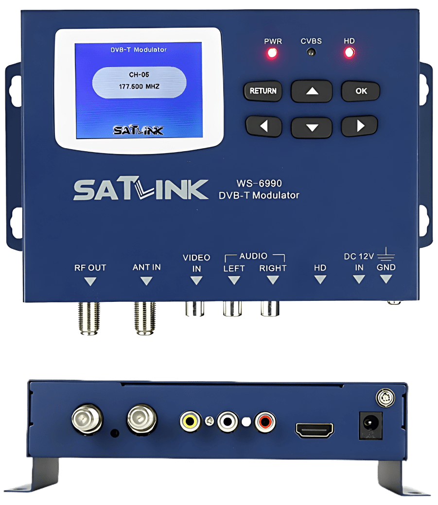 WS-6990 DVB-T/C/ISDB-T Modulator | HD Network Malaysia
