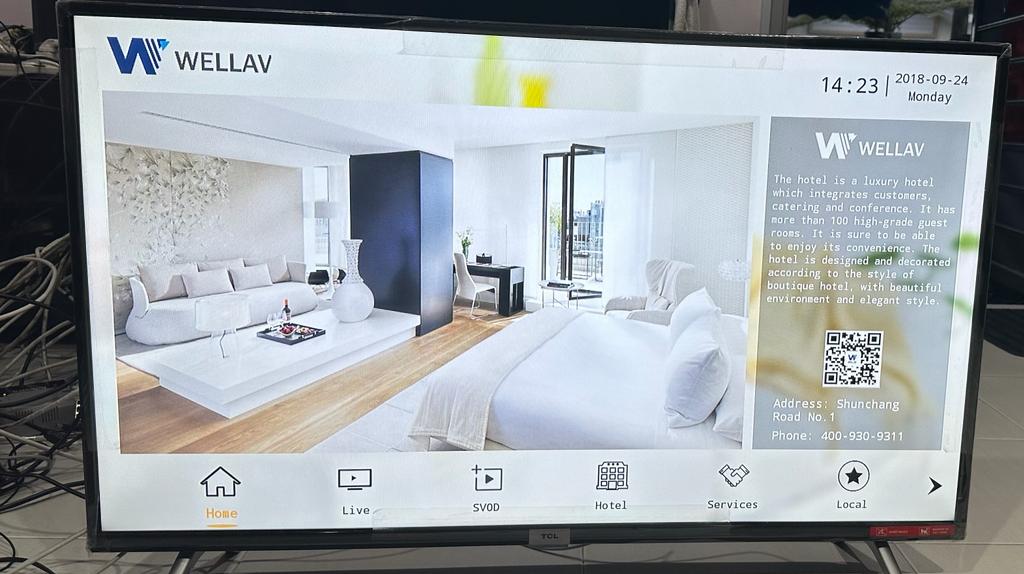 Wellav Hotel and hospital IPTV | HD Network Malaysia